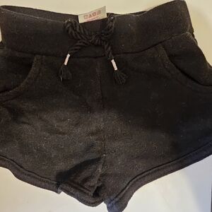 Kids Black Shorts